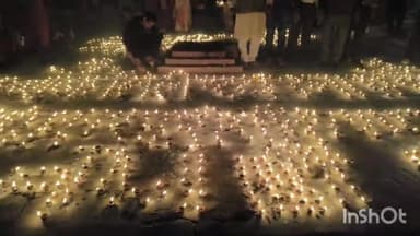 सासाराम: सासाराम में बड़ी ही धूमधाम से दीप उत्सव कार्यक्रम का किया गया आयोजन