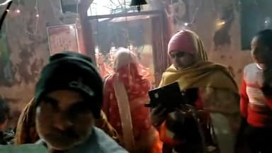 रामलाला के प्राण प्रतिष्ठा पर संध्या दुल्हन की तरह सजी मंदिर दिवाली की तरह दीपक जलाते राम भक्त