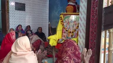 करपी: अयोध्या में राम मंदिर प्राण प्रतिष्ठा को लेकर किंजर में राम भक्तों ने निकाली भव्य शोभायात्रा