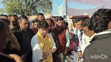 कोलारस: दरबारी ग्राउंड में विकसित भारत संकल्प यात्रा में शामिल हुए सिंधिया धन्यवाद सभा को संबोधित किया