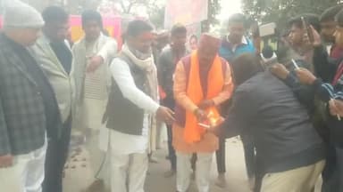 इकौना: रामलला प्राण प्रतिष्ठा समारोह के दौरान सीता द्वार मंदिर में दिवाली जैसा माहौल