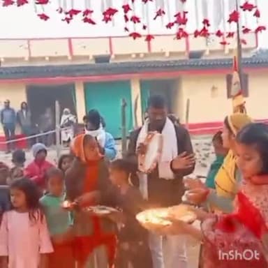 अरवल: सरवरपुर में भगवान श्री राम के भव्य मंदिर में प्रतिष्ठापन के पवित्र अवसर पर भजन संध्या एवं दीपोत्सव कार्यक्रम का  आयोजन