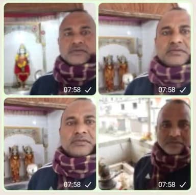 आज सुबह पूजा अर्चना कर सुख - शांति - समृद्धि- सदभावना - भाईचारा - सदाचार स्थापित हो इसके लिए भगवान से प्रार्थना किया।
भाई दिनेश