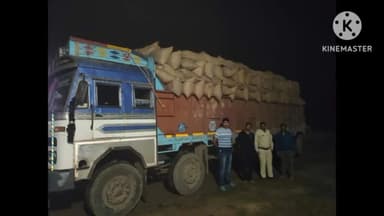 महासमुंद: ग्राम छिंदौली के पास आम रोड  मे ट्रक से अवैध रूप से 280 क्विंटल धान परिवहन करते पकड़ाया 1 व्यक्ति