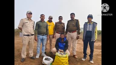 महासमुंद: ग्राम पचेड़ा बघवा बाहरा जंगल में झाड़ी के पास 125 नग पाव शीशियों में भरी हुई देशी प्लेन मदिरा के साथ 1 आरोपी गिरफ्तार