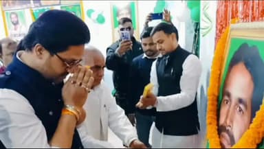 बेरमो: करगली में बेरमो विधायक कुमार जयमंगल सिंह ने किया शहीद निर्मल महतो स्मारक भवन उद्घाटन