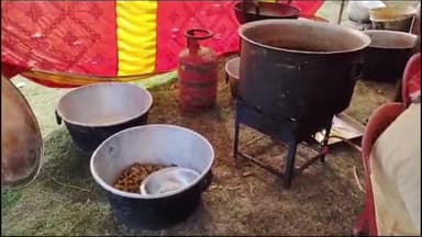 टनकुप्पा: अयोध्या में रामलला की प्राण प्रतिष्ठा को लेकर टनकुप्पा बाजार में मंगलवार को भंडारे कार्यक्रम की तैयारी पूरी