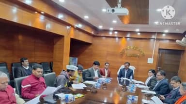 ओरमांझी: सीईओ ने की राजनीतिक दलों के प्रतिनिधियों के साथ बैठक