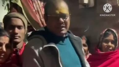 बगहा: बगहा में समाजसेवी ने सड़क दुर्घटना में मृत व्यक्ति के परिजनों से की मुलाकात