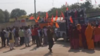 ग्राम कृष्णगढ़ मै 22/01/2024 को निकली गयी राम लला को रैली... जय श्री राम🥰