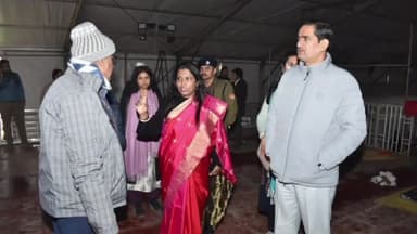 बुलंदशहर: पीएम मोदी की रैली को लेकर अधिकारियों ने नवादा गांव स्थित पुलिस शूटिंग रेंज जनसभा स्थल का किया निरीक्षण