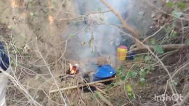 खिजरसराय: पाठक बीघा गांव में पुलिस ने शराब भट्टी को किया ध्वस्त मौके पर 600 लीटर जावा महुआ को किया नष्ट