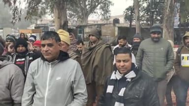 करनाल: पुराने बस स्टैंड पर मांगों को लेकर रोडवेज कर्मचारियों ने किया धरना प्रदर्शन