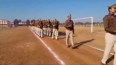 मंदसौर: महू नीमच मार्ग PG कॉलेज ग्राउंड में गणतंत्र दिवस की परेड की फाइनल रिहर्सल हुई कलेक्टर एसपी ने किया निरीक्षण