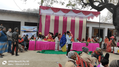 आज विकसित भारत संकल्प यात्रा की बैठक ग्राम पंचायत मकूर में संपन्न हुई।