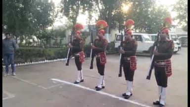 चरखी दादरी: जिले में कल धूमधाम से मनाया जाएगा गणतंत्र दिवस समारोह,मुख्य अतिथियों के पहुंचने पर किया स्वागत