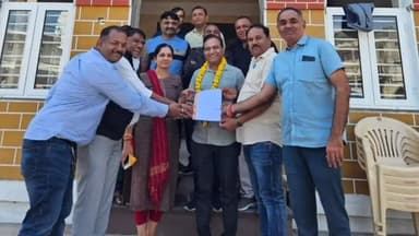 ગોંડલ: ગોંડલ શહેરમાં ભાજપના ઉપપ્રમુખ તરીકે કિશોરભાઈ ધડુકની વરણી કરાય