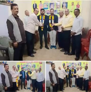 25 #जनवरी 2024 को #गुजरात के #बिलीमोरा पहुंचने पर #प्रजापति_मानव_सेवा_समाज_ट्रस्ट के  #प्रमुख_माननीय श्री #राम_कैलाश_प्रजापति, #राम_सूरत_प्रजापति, #राज_कुमार प्रजापति, #हरिशचंद्र प्रजापति, #प्रदीप प्रजापति, #संतोष कुमार प्रजापति के द्वारा