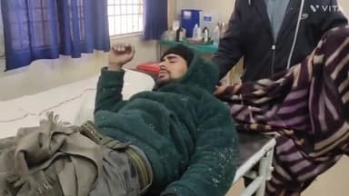 अम्बाला: शंभू के नजदीक जीटी रोड पर ऑटो पलट जाने से एक व्यक्ति गंभीर रूप से घायल लाया गया नागरिक का हस्पताल