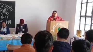 बुहाना: बुहाना के निजी ITI में नव मतदाता सम्मेलन का हुआ आयोजन, पूर्व सांसद संतोष अहलावत रहीं मुख्य अतिथि