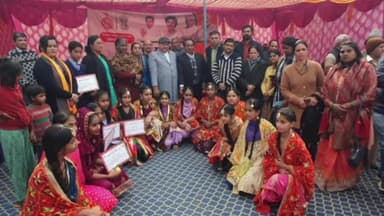 कालका: विकसित भारत संकल्प यात्रा जनसंवाद पहुंची रथपुर, पिंजौर, लाभार्थियो को वितरित किए योजनाओं के प्रमाण पत्र