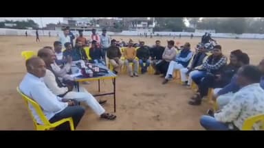 पवई: एक शाम शहीदों के नाम कार्यक्रम को लेकर पवई में हुई पत्रकार वार्ता