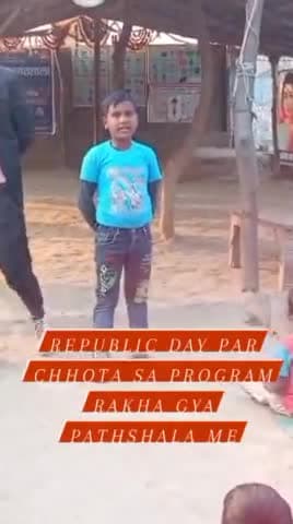 तक्षशिला नि:शुल्क पाठशाला मौलवी खेड़ा के बच्चें की स्पीच।