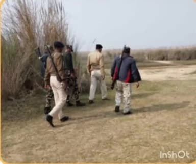 नबीनगर: बडेम ओपी  की पुलिस ने सोन नदी दियरा क्षेत्र में अवैध बालू खनन एवं परिवहन के विरुद्ध की छापेमारी