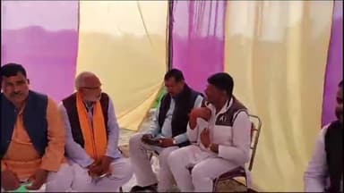 मोठ: ग्राम रानापुरा में चल रही श्रीमद् भागवत कथा भगवान श्री कृष्ण के जन्म की कथा का किया वर्णन , उमड़ा भक्तों का जनसैलाब