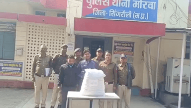 सिंगरौली: मेढौली जयन्त रोड से 12 किलोग्राम गांजा एवं स्कार्पियो वाहन कुल कीमती ₹720000 के साथ दो आरोपियो को किया गया गिरफ्तार