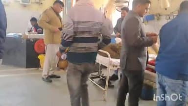 धौलपुर: प्लेटफार्म नंबर एक पर सरकारी पिस्टल से चली गोली कांस्टेबल गंभीर रूप से घायल