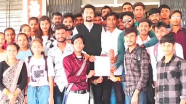 सीतामऊ: शासकीय महाविद्यालय सीतामऊ की विभिन्न मांगों को लेकर ABVP ने प्राचार्य को सौपा ज्ञापन