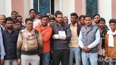 गुना: बमोरी क्षेत्र में 6 गांव के स्थानीय लोगों ने मारपीट कर जंगलो की अवैध कटाई करने के लगाए आरोप, कलेक्टर से को दिया ज्ञापन