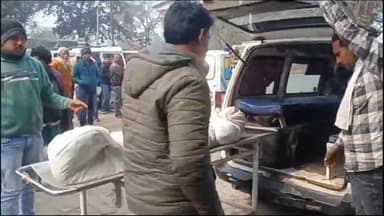 कोल: कासिमपुर में सड़क हादसे में महिला की मौत, मायके पक्ष ने पति पर लगाया साजिशन हत्या का आरोप, पुलिस ने शव कराया पोस्टमार्टम