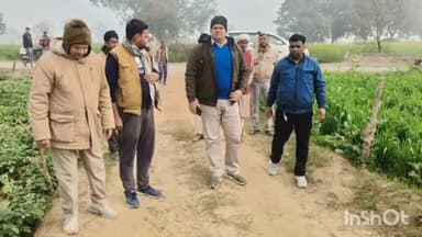 जलेसर: तेंदुआ होने की सूचना पर खटौटा सहित आधा दर्जन गांवों में वन विभाग की टीम ने दी दस्तक