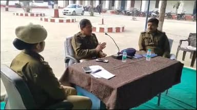 चित्तौड़गढ़: पुलिस लाइन में आज पुलिस अधिकारियों और पुलिस कर्मचारियों को दिया गया चुनाव संबंधित प्रशिक्षण