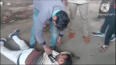 शिकोहाबाद: एटा चौराहा पर दो युवकों में हुई मारपीट, एक घायल