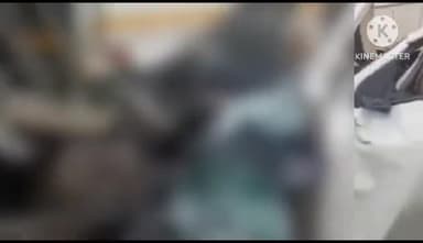 बुंडू: पोड़ाडीह गांव के समीप चंचल बस की चपेट में आई कार दो लोग की हुई मौत एक घायल