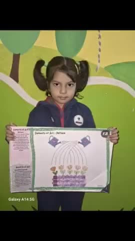 किड्जी में बच्चों को activity के माध्यम से सिखाया गया #playschool #preschool