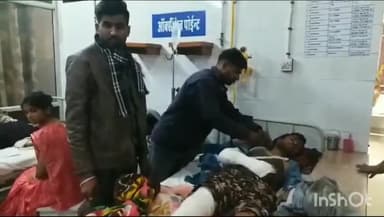 चित्तौड़गढ़: कुंडाल रोड पर लाठियों से हमले में घायल बाइक सवार बलात्कार  का आरोपी जिला चिकित्सालय में भर्ती, हाथ पैर टूटे