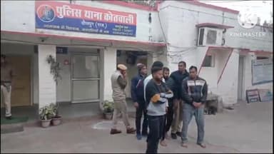 धौलपुर: चाकूबाजी की घटना में सलिप्त चार आरोपियों को किया गिरफतार