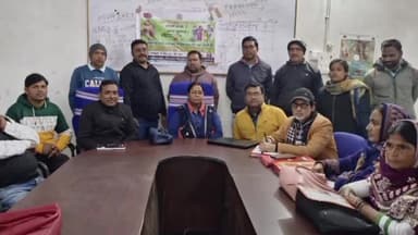 मधुपुर: मधुपुर अनुमंडलीय अस्पताल सभागार में फाईलेरिया कार्यकर्ताओं को दिया गया  प्रशिक्षण