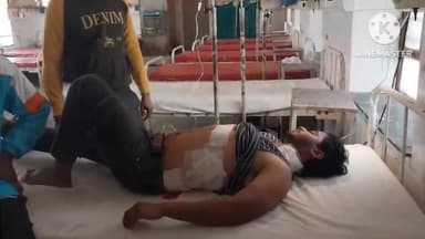 धौलपुर: पुरानी रंजिश को लेकर युवक पर किया जानलेवा हमला गंभीर घायल युवक को कराया गया जिला अस्पताल में भर्ती