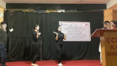 Mimes and movement act on ‘WATER IS PRECIOUS, SAVE WATER ‘ on the occasion of Valedictory session.
#ccrt