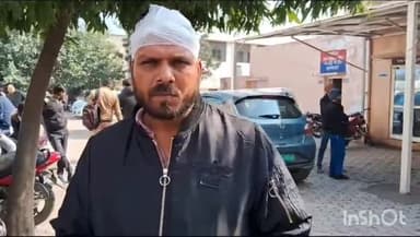 बुलंदशहर: नगर के लाल तालाब सब्जी मंडी पर सड़क किनारे दुकान लग रहे दुकानदार को दबंग ने पीटा, पीड़ित पहुंचा थाने