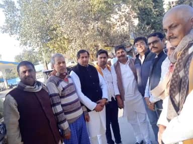 सासाराम: राहुल गांधी की भारत जोड़ो नया यात्रा को लेकर स्थल निरीक्षण करने सासाराम पहुंचे बिहार प्रदेश कमेटी