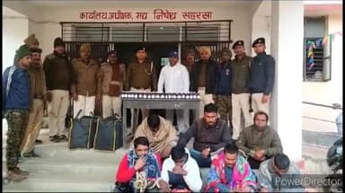 कहरा: उत्पाद पुलिस ने छापेमारी कर 2 कारोबारी सहित 5 शराबी को किया गिरफ्तार, सहरसा कोर्ट में पेशकर अग्रतर कार्रवाई में जुटी