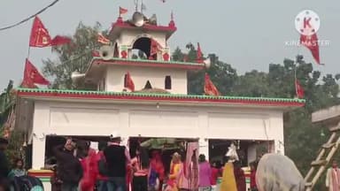 सोनो: गंडा गांव में ब्रह्म स्थान मंदिर परिसर में चौबीस घंटे काअष्टयाम हुआ समापन