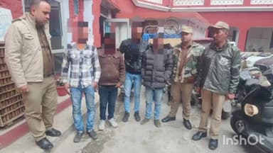 हरिद्वार: हरकीपौड़ी पर झगड़ा कर रहे 4 लोगों को नगर कोतवाली पुलिस ने हिरासत में लिया, सीआरपीसी की धारा 151 के तहत की गई कार्रवाई