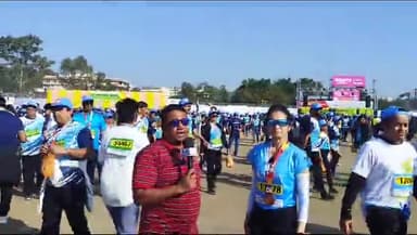 इंदौर: इंदौर मैराथन में फैमस रनर्स ने लिया हिस्सा, सुनिए पूरी बात!!🧡#indoremarathon#youthobservernews #livenews #prabhatkiran